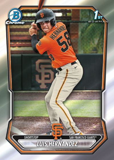 Luis Hernandez 2026 Bowman Chrome 1st Bowman card