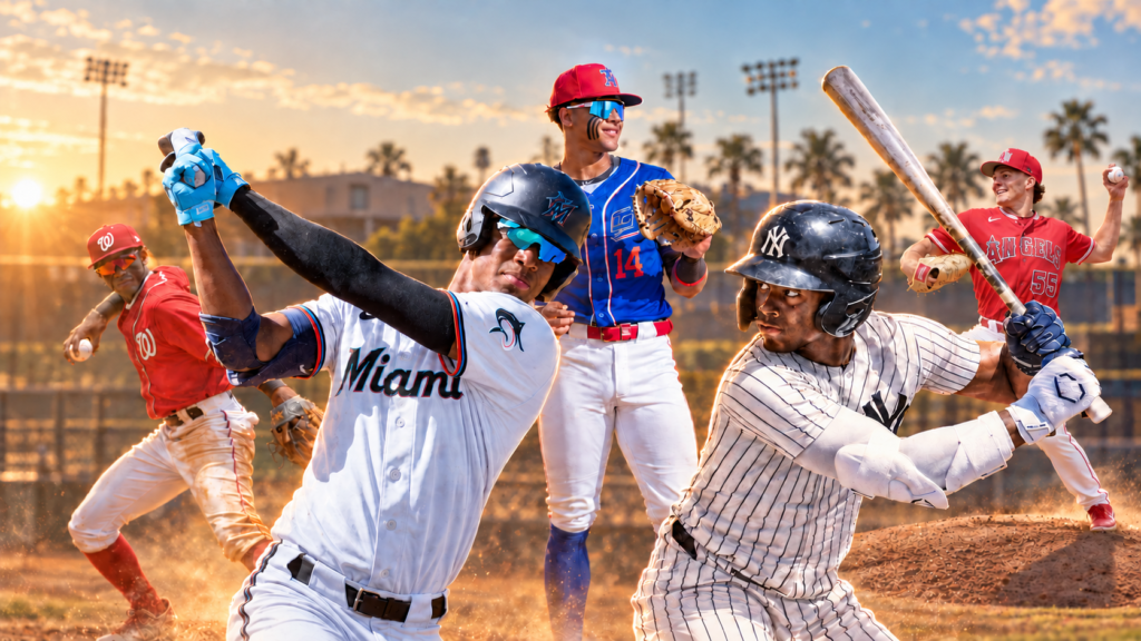 Illustration for the 2027 DSL and Complex League prospects promotion watch